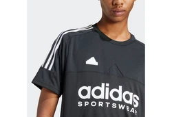 adidas Sportswear T-Shirt TIRO TEE Q1 Schwarz/Dunkelgrau/Grau