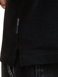 TOM TAILOR Denim Rundhalsshirt Schwarz