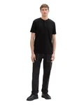 TOM TAILOR Denim Rundhalsshirt Schwarz