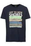 camel active T-Shirt T-Shirt 1/2 Arm Blau/Dunkelblau/Hellblau/Türkis/Braun/Grün