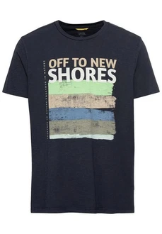 camel active T-Shirt T-Shirt 1/2 Arm Blau/Dunkelblau/Hellblau/Türkis/Braun/Grün