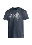 Maier Sports T-Shirt Tilia Pique Funktionsshirt Herren Dunkelblau/Dunkelgrau/Grau/Blau