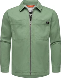 Ragwear Outdoorjacke Liwty Hemdjacke Grün/Dunkelgrün/Hellgrün