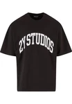 2Y Studios T-Shirt 2Y Logo Oversize Tee Schwarz/Grau/Dunkelrot