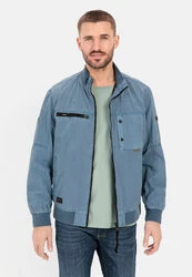 camel active Outdoorjacke mit Stehkragen Blau/Grau/Hellblau