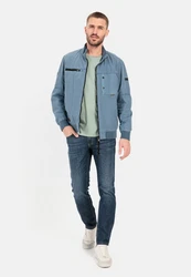 camel active Outdoorjacke mit Stehkragen Blau/Grau/Hellblau