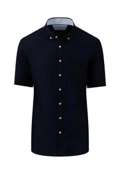 FYNCH-HATTON Hemd Casual Fit Dunkelblau/Blau/Hellblau