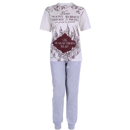 Pyjama Harry Potter Karte des Rumtreibers Pyjama/Schlafanzug fr Herren XS