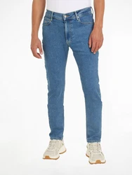 Tommy Jeans Skinny-fit-Jeans Simon Slim (5-Pocket-Style) Blau/Hellblau