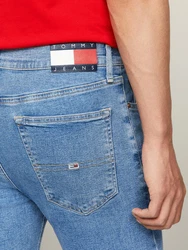Tommy Jeans Skinny-fit-Jeans Simon Slim (5-Pocket-Style) Blau/Hellblau