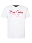 Petrol Industries T-Shirt SS Classic Print Rot/Braun/Dunkelrot/Creme