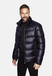 New Canadian Steppjacke Schwarz/Dunkelblau/Hellblau