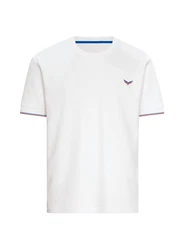Trigema Oversized T-Shirt in Waffeloptik wei