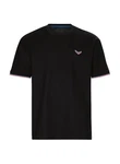 Trigema Oversized T-Shirt in Waffeloptik schwarz