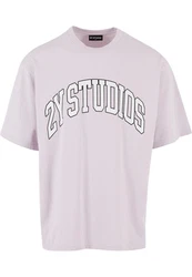 2Y Studios T-Shirt 2Y Logo Oversize Tee Lila