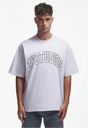 2Y Studios T-Shirt 2Y Logo Oversize Tee Lila