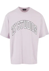 2Y Studios T-Shirt 2Y Logo Oversize Tee Lila