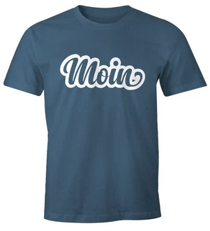 MoonWorks Print-Shirt Moin Herren T-Shirt Hellblau/Blau/Dunkelblau/Beige MoonWorks Print-Shirt Moin Herren T-Shirt Hellblau/Blau/Dunkelblau/Beige
