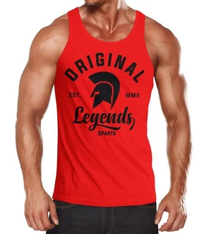 Neverless Tanktop Gladiator Sparta Fighter Original Legends Streetwear Herren
