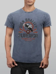 Neverless Print-Shirt Superior Legends Hellblau/Blau