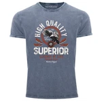 Neverless Print-Shirt Superior Legends Hellblau