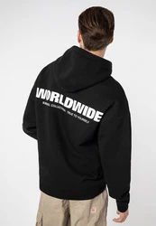 SUBLEVEL Hoodie WORLDWIDE, Eight2Nine Sweatshirt Schwarz