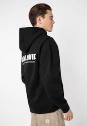 SUBLEVEL Hoodie WORLDWIDE, Eight2Nine Sweatshirt Schwarz