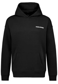 SUBLEVEL Hoodie WORLDWIDE, Eight2Nine Sweatshirt Schwarz