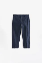 Next Stoffhose EDIT Ripstophose Dunkelblau/Blau