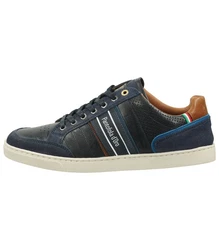 Pantofola d'Oro Sneaker Leder Hellblau/Dunkelblau/Blau