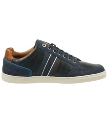 Pantofola d'Oro Sneaker Leder Hellblau/Dunkelblau/Blau