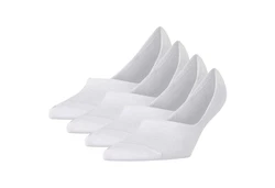 Burlington Flinge Damen Everyday IN Anti-Slip (4er Pack) Weiß/Creme