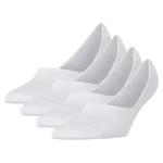 Burlington Flinge Damen Everyday IN Anti-Slip (4er Pack) Weiß/Creme