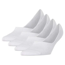 Burlington Flinge Damen Everyday IN Anti-Slip (4er Pack) Weiß/Creme