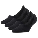 Burlington Flinge Damen Everyday IN Anti-Slip (4er Pack) Schwarz