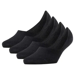 Burlington Flinge Damen Everyday IN Anti-Slip (4er Pack) Schwarz