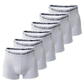 Gant Boxershorts TRUNK 5-PACK Weiß/Grau/Creme/Dunkelblau/Blau
