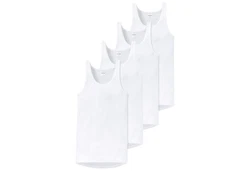Schiesser Herren Unterhemd 4er Pack 