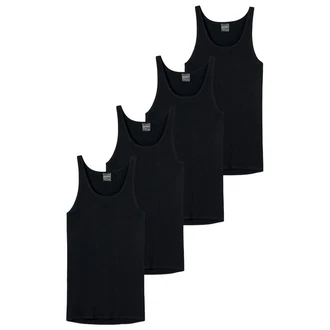 Schiesser Herren Unterhemd 4er Pack