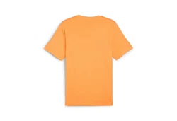 PUMA T-Shirt ESS+ 2 COL LOGO TEE Orange/Braun/Gelb