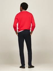 Tommy Hilfiger Stoffhose BLEECKER ESSENTIAL TWILL Dunkelblau/Blau/Hellblau