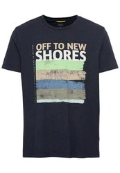 camel active T-Shirt T-Shirt 1/2 Arm Blau/Dunkelblau/Hellblau/Türkis/Braun/Grün