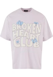 2Y Studios T-Shirt Broken Heart Club Oversize Tee Lila