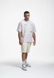 2Y Studios T-Shirt Broken Heart Club Oversize Tee Lila