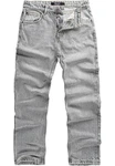 REPUBLIX Loose-fit Jeans ZACHARY Herren Grau/Hellgrau