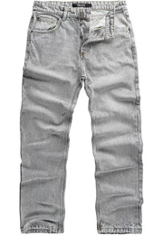 Loose-fit-Jeans ZACHARY Herren 90s Denim Jeans Hose Straight Baggy