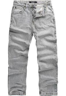 REPUBLIX Loose-fit Jeans ZACHARY Herren Grau/Hellgrau