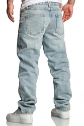 REPUBLIX Loose-fit Jeans ZACHARY Herren Blau/Hellblau/Grau