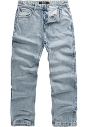 REPUBLIX Loose-fit Jeans ZACHARY Herren Blau/Hellblau/Grau