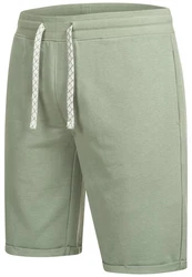 Indicode Herren Sweatshorts Aldrich Grün/Hellgrün/Türkis